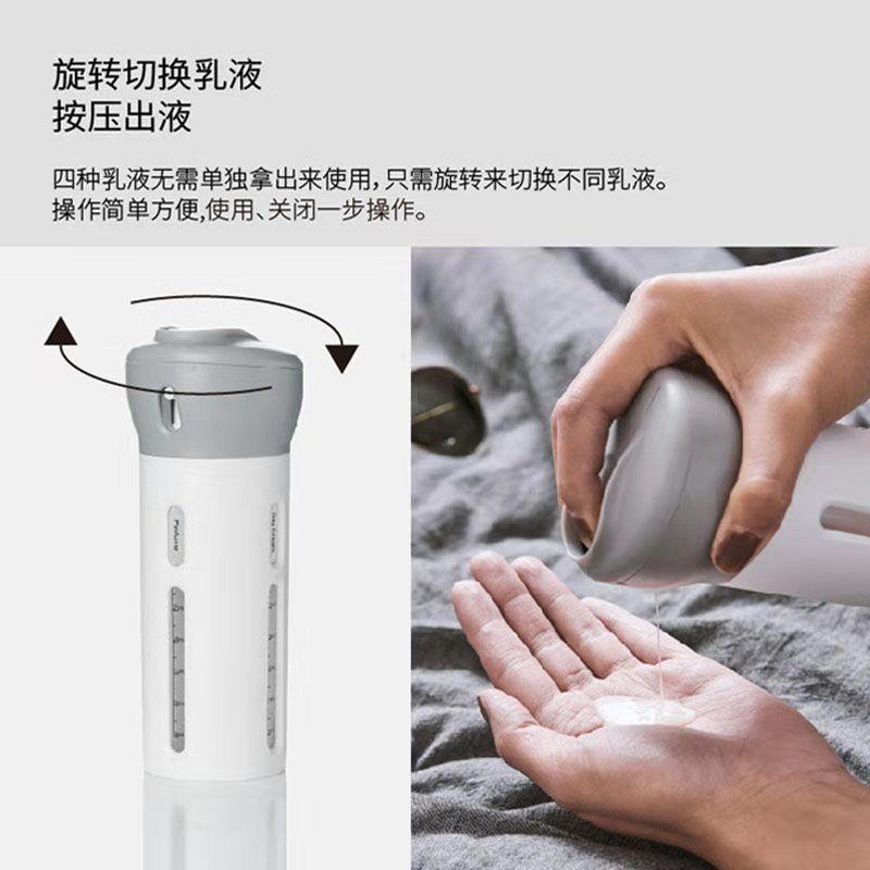 Emulsion travel portioning bottles Specification image