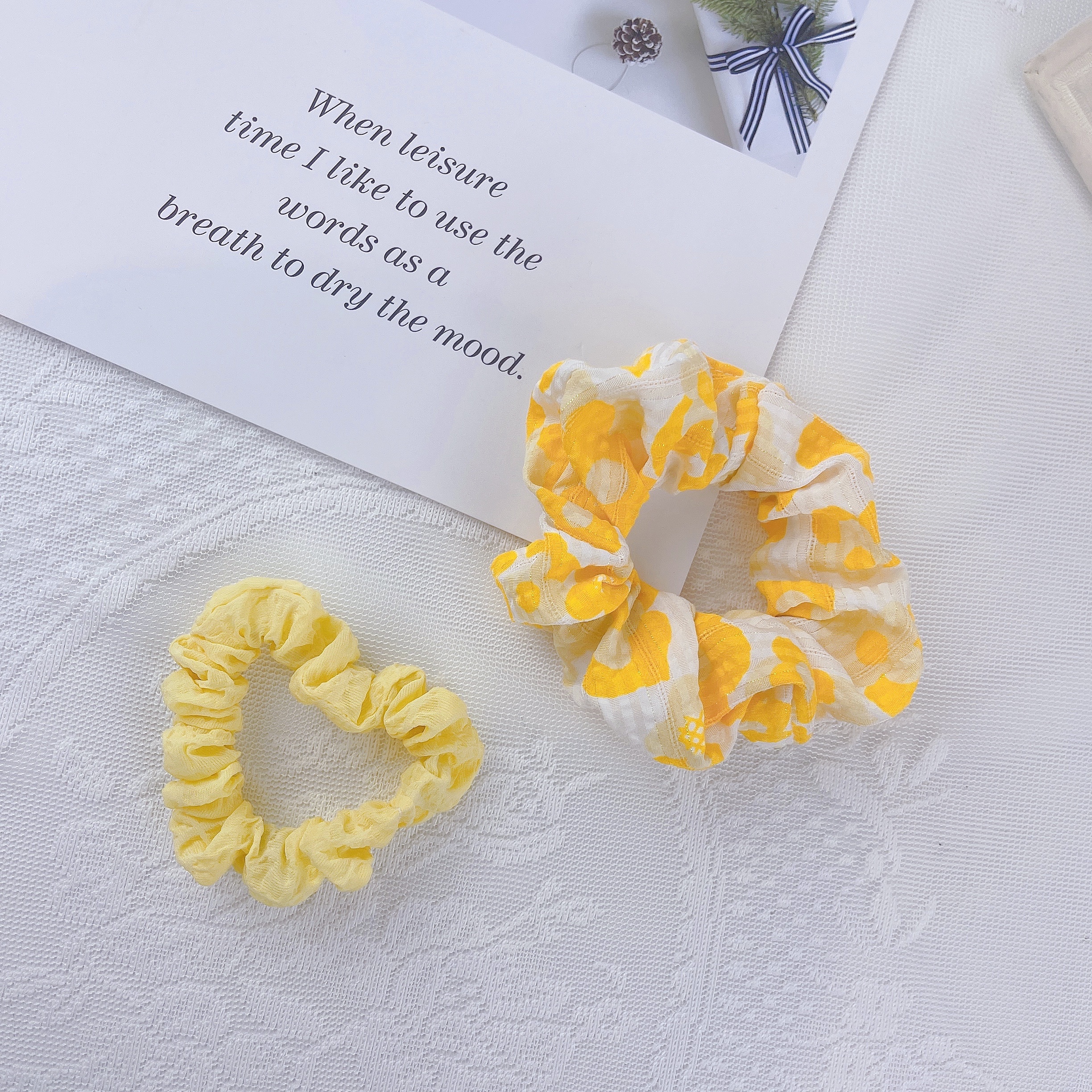 Bikini set card - Hawaiian hair band Specification image