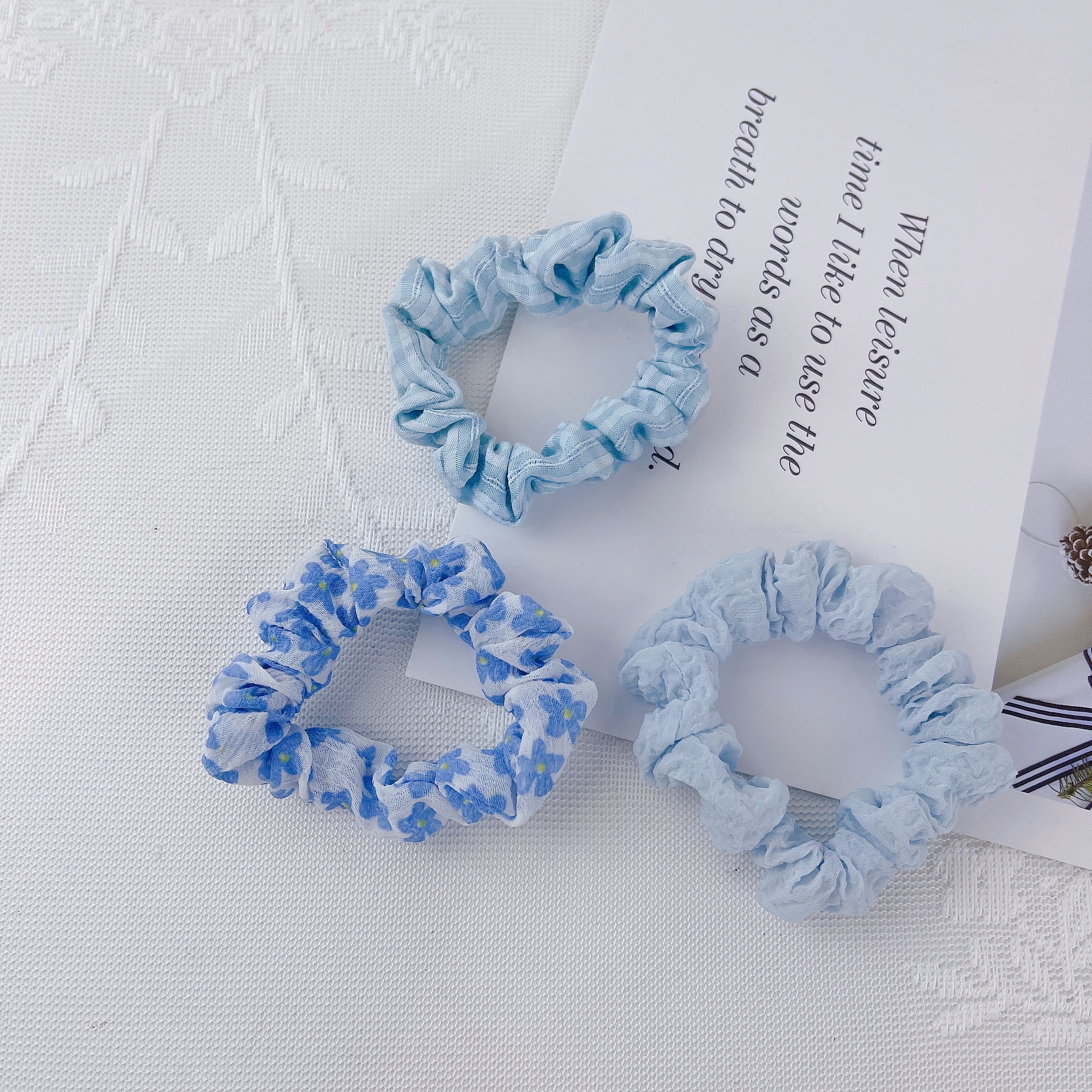 Bikini set Card - A versatile three-piece hair band details Picture