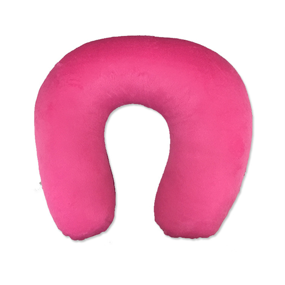 Monochrome U-shaped pillow