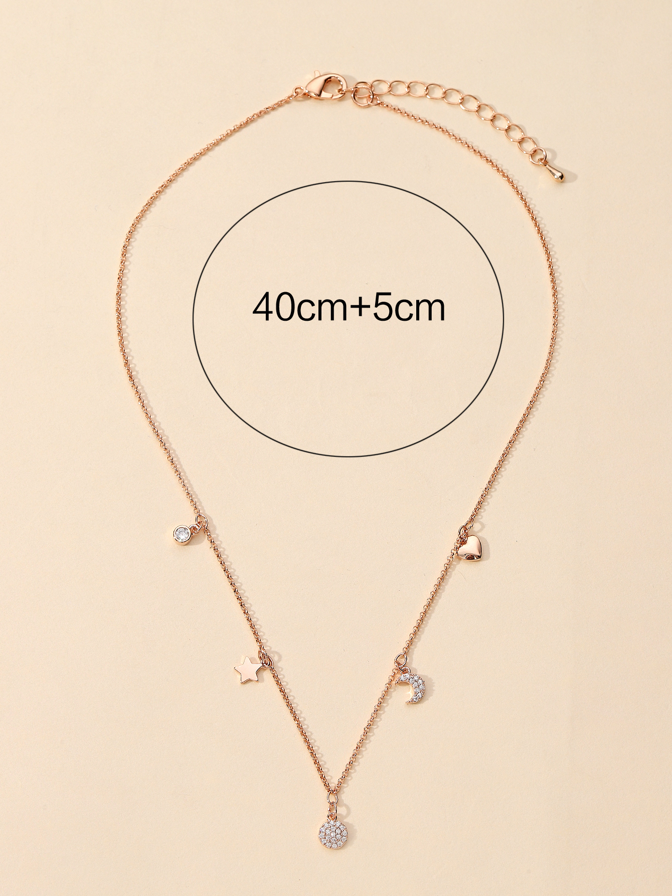 Xuhui brand premium copper-plated real gold inlaid zircon water drop high-quality, fashionable and versatile necklace pendant Application Scenario