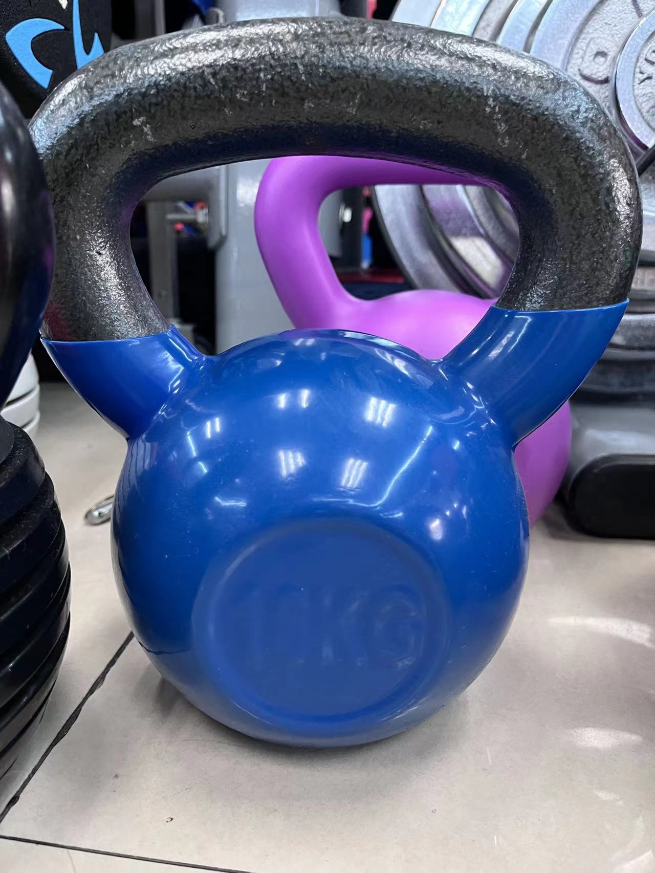 Yongtao Sports dip-molded kettlebell 10kg details Picture