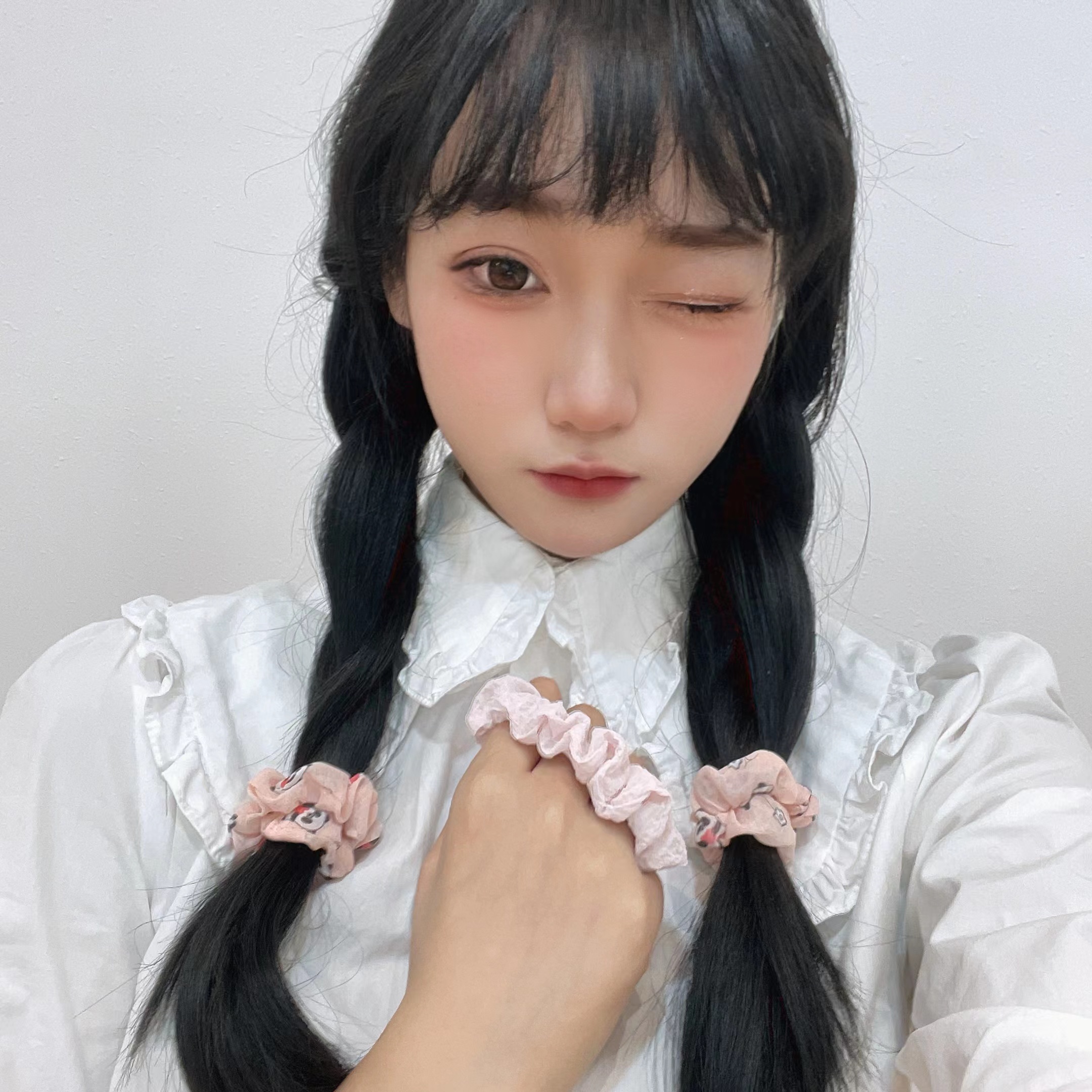 Bikini set - Panda Small Intestine Hair Band details Picture