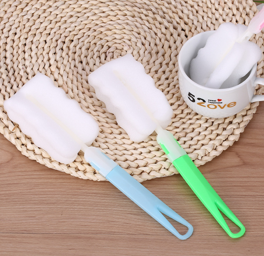 Sponge cup brush for foreign trade details Picture