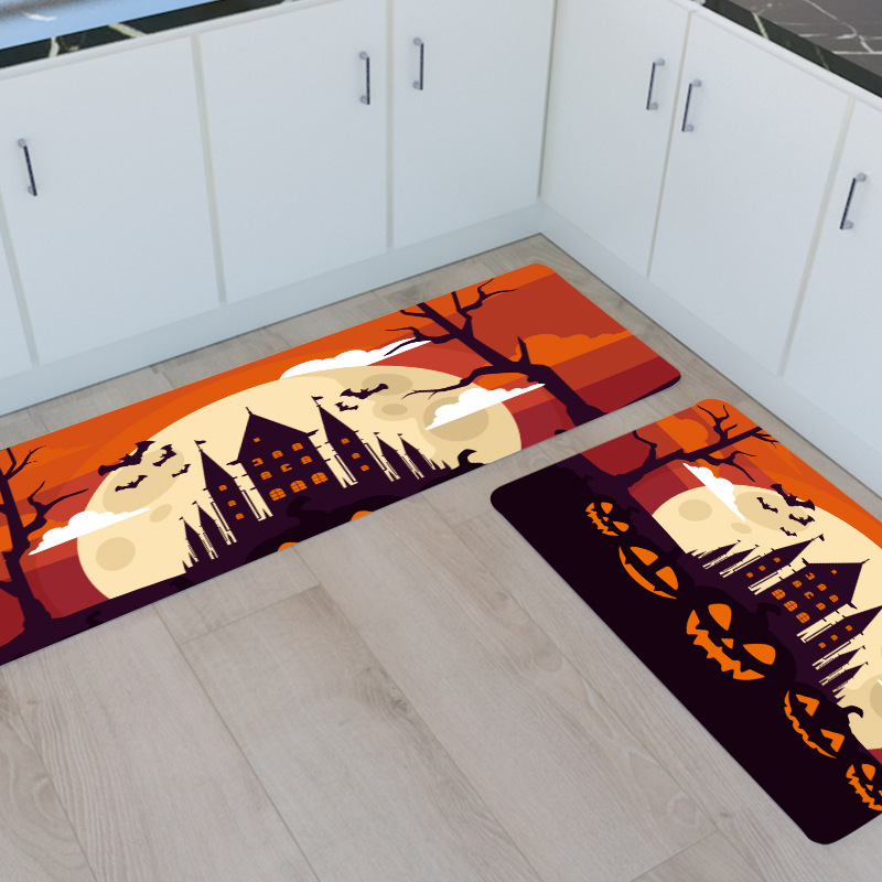 万圣节/地垫/地毯白底实物图