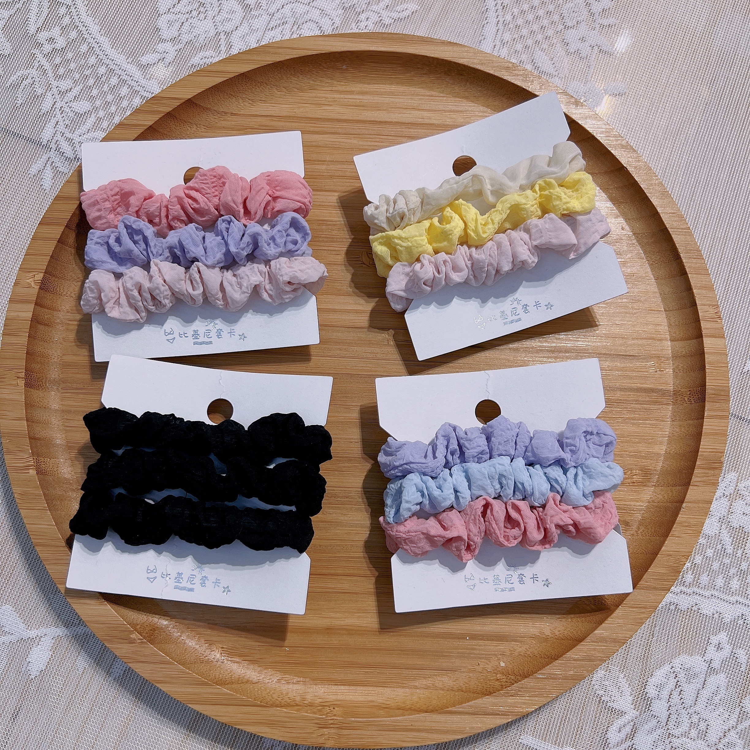 بطاقة مجموعة بيكيني - شبكة فقاعات - حلقة أمعاء دقيقة