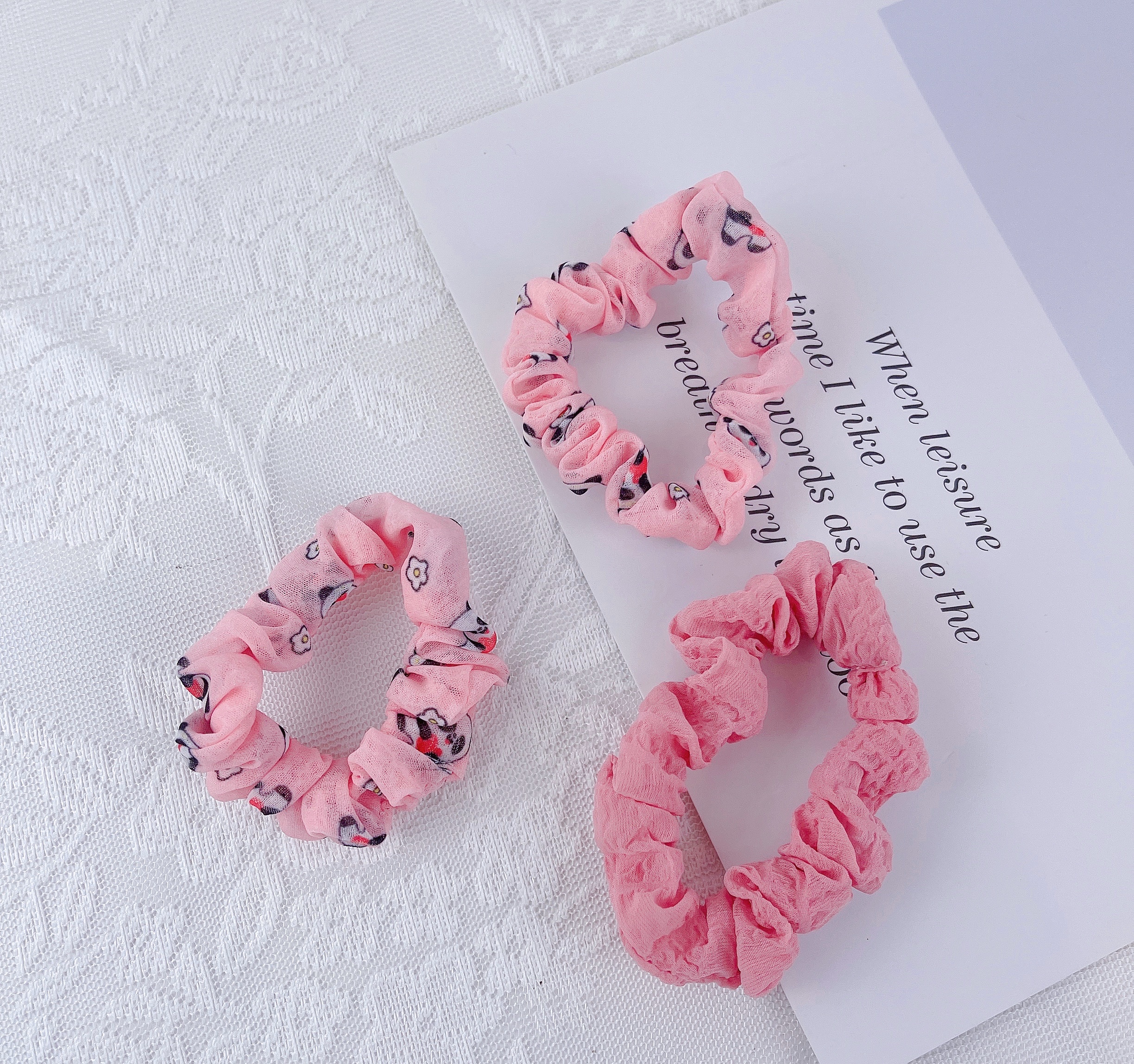 Bikini set - Panda Small Intestine Hair Band Specification image