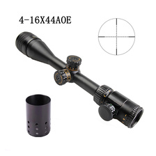 射手SHOOTER 4-16X44AOE高清高抗震瞄准器户外望远镜带灯带锁变倍镜