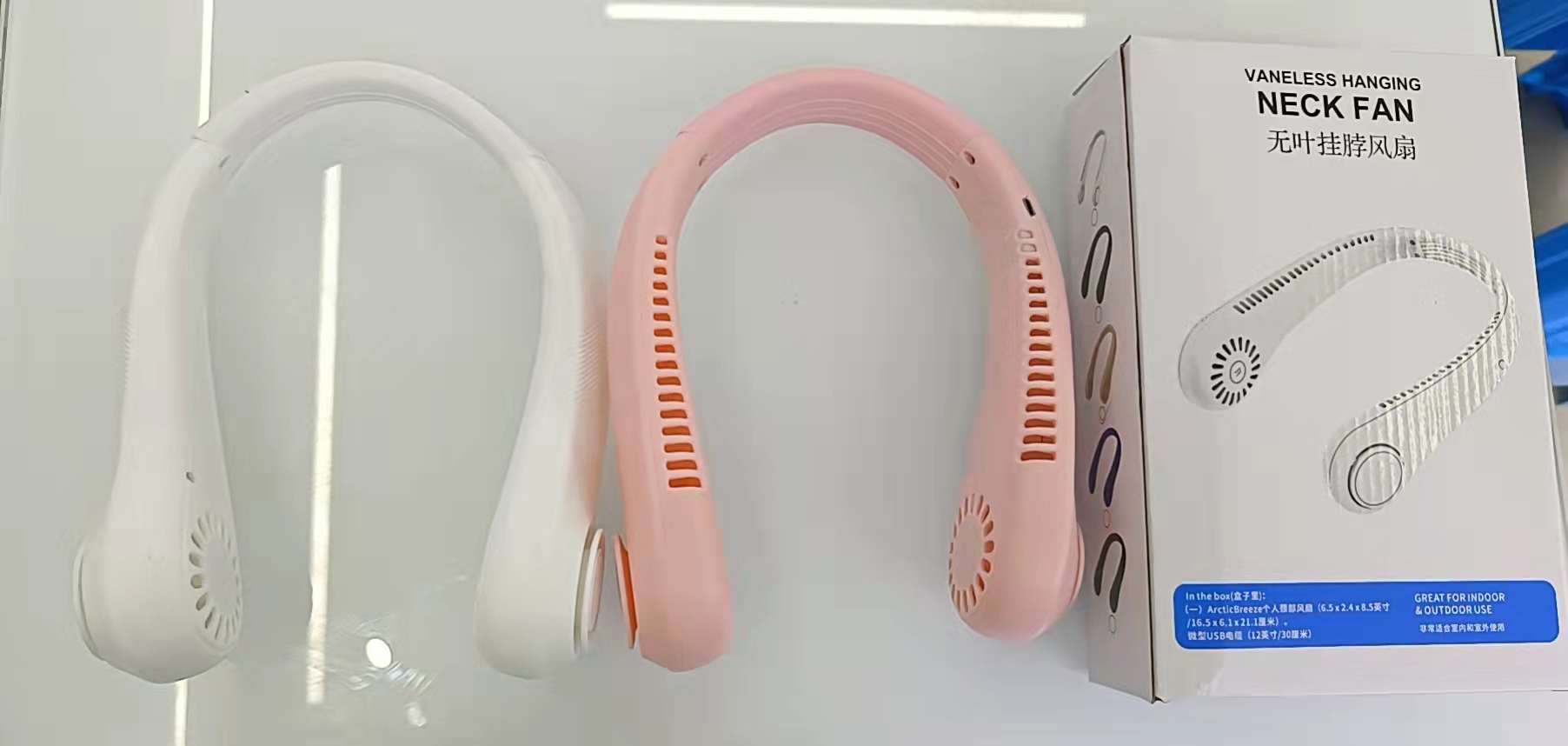 The A16 bladeless neck-hanging fan has three Settings to free your hands details Picture