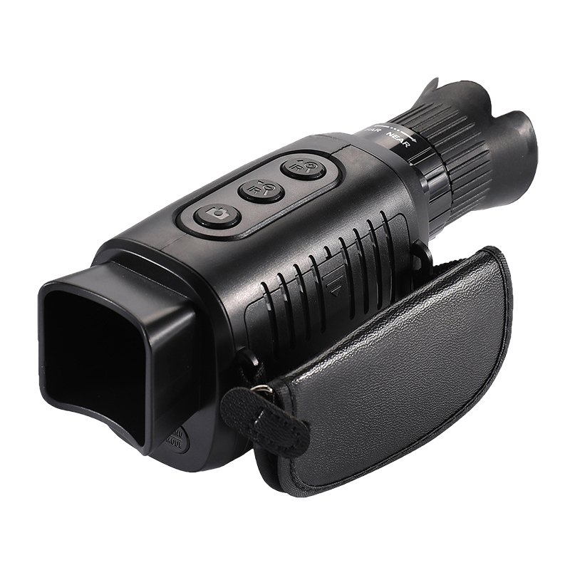The handheld digital high-definition infrared night vision device can record, take photos and play back. It is equipped with a display screen and can be used for night shooting in a completely dark environment. It is a portable video recorder Application Scenario