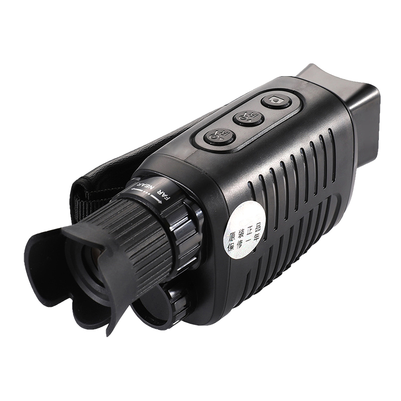 The handheld digital high-definition infrared night vision device can record, take photos and play back. It is equipped with a display screen and can be used for night shooting in a completely dark environment. It is a portable video recorder Specification image