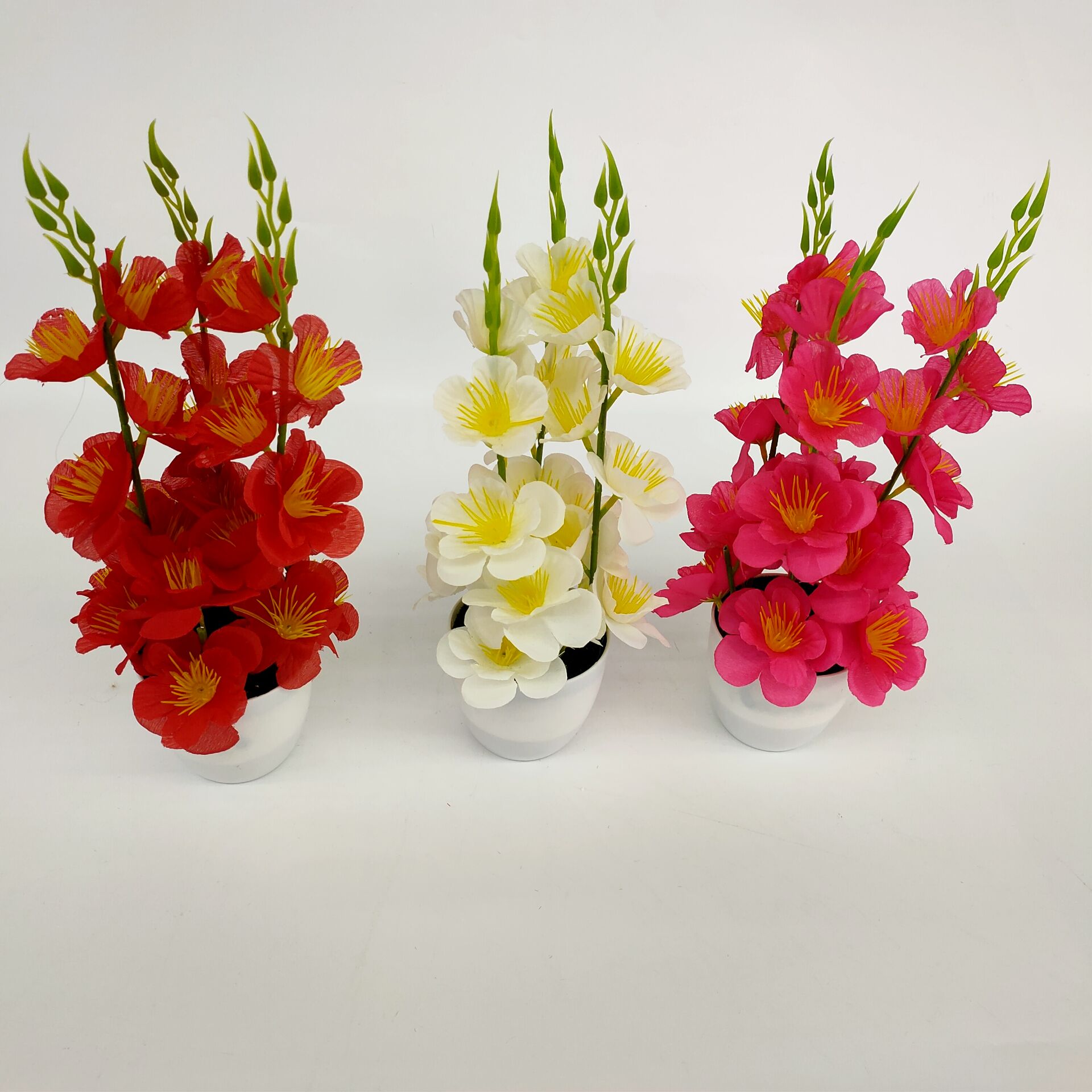 仿真花假花盆景塑料盆花餐厅客厅等桌子摆件品