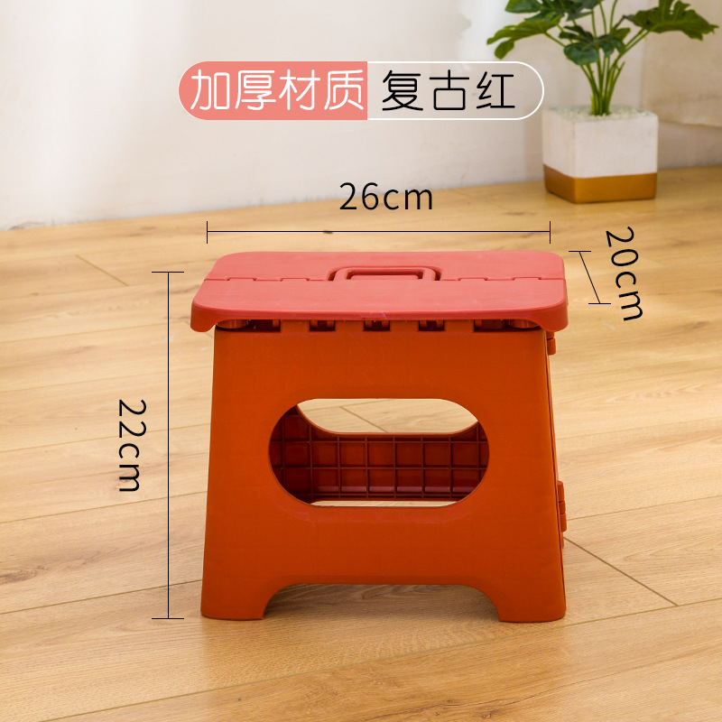 Export of portable plastic folding stools Specification image
