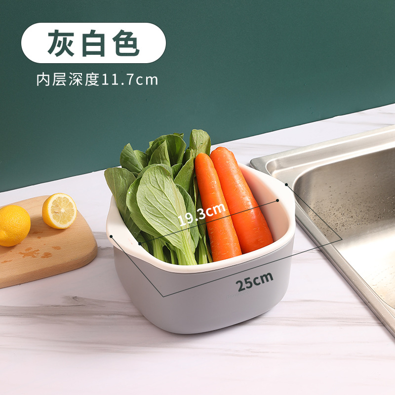沥水篮、盆实物图
