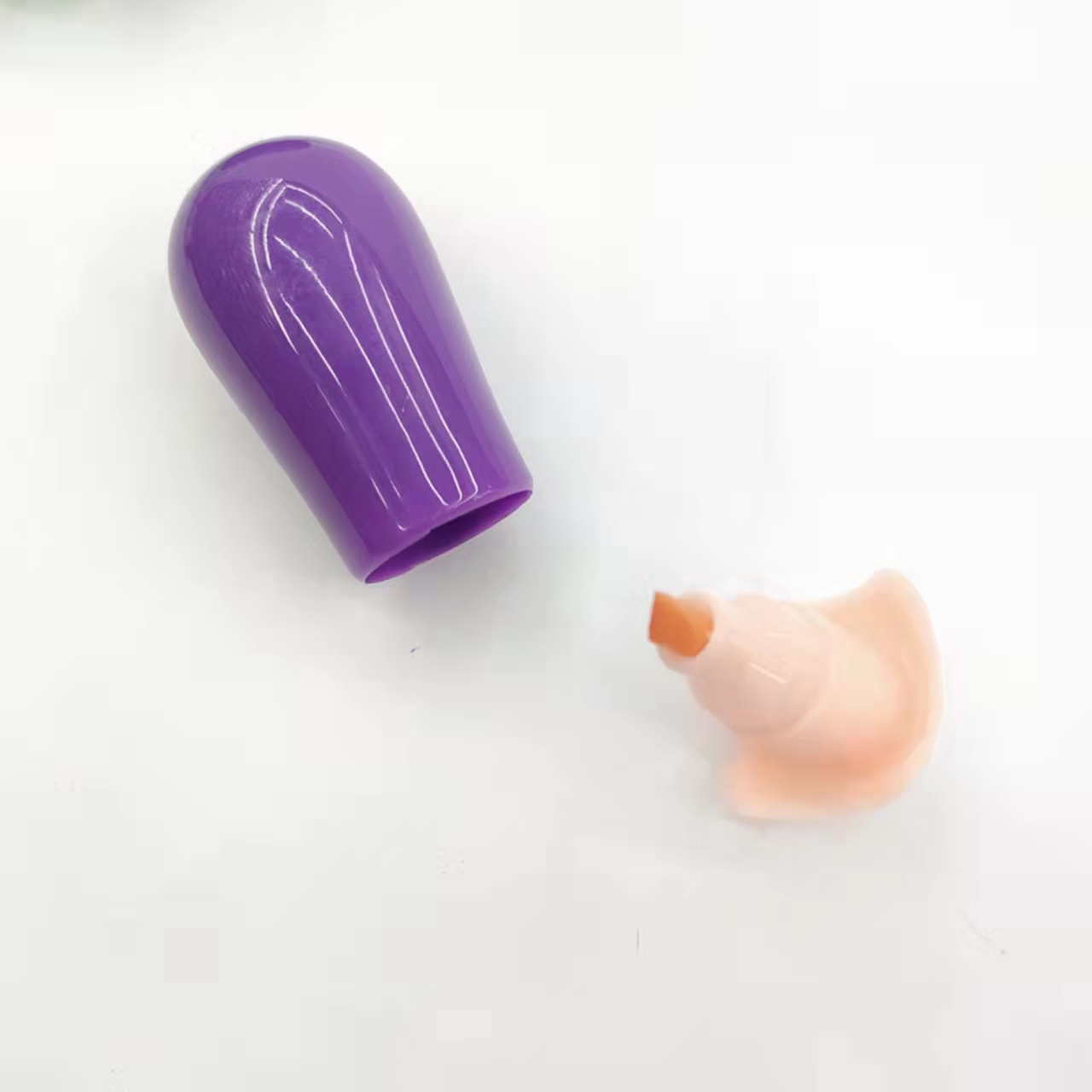Eggplant-shaped colored highlighters, student key point marking pens, notebook pens, large-capacity drawing pens Item Picture