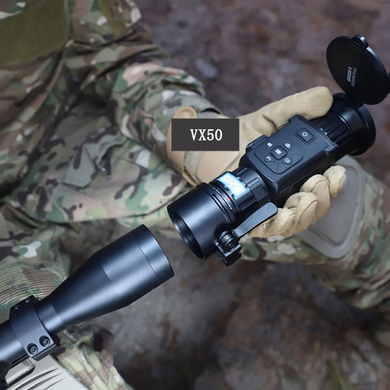 The Yubing VX50 front cover sight has become a hot search topic for outdoor thermal imagers, cross-type thermal imaging, and night vision devices Specification image