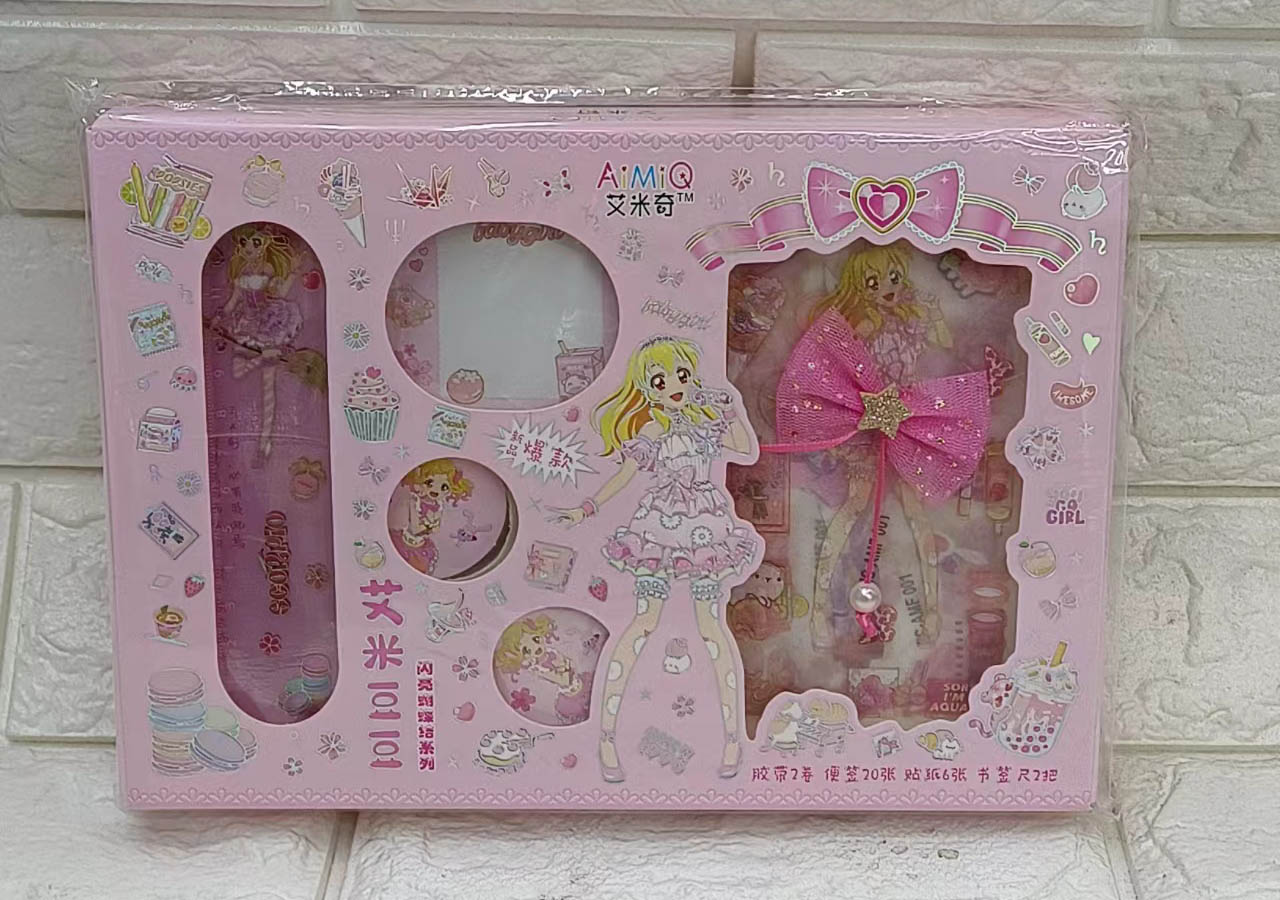 ZC-AMF蝴蝶结手帐贴套装