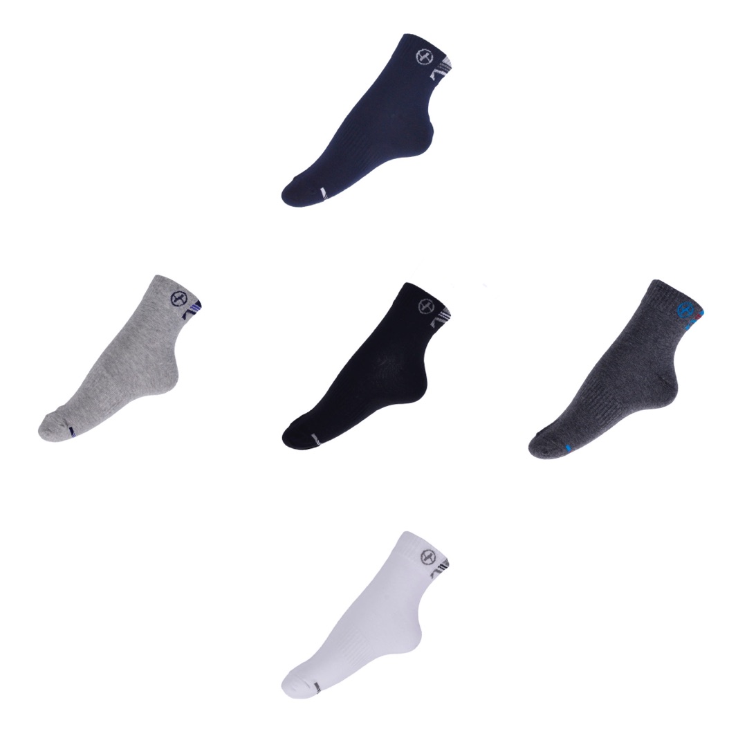 袜子/运动袜白底实物图