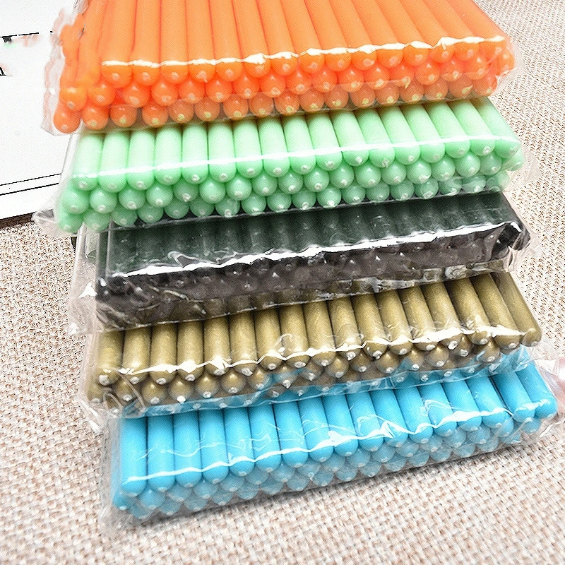 Disposable solid lip brush stick, portable flocked lip gloss brush, mini lipstick brush, lipstick brush, multi-functional lip stick shanilak details Picture