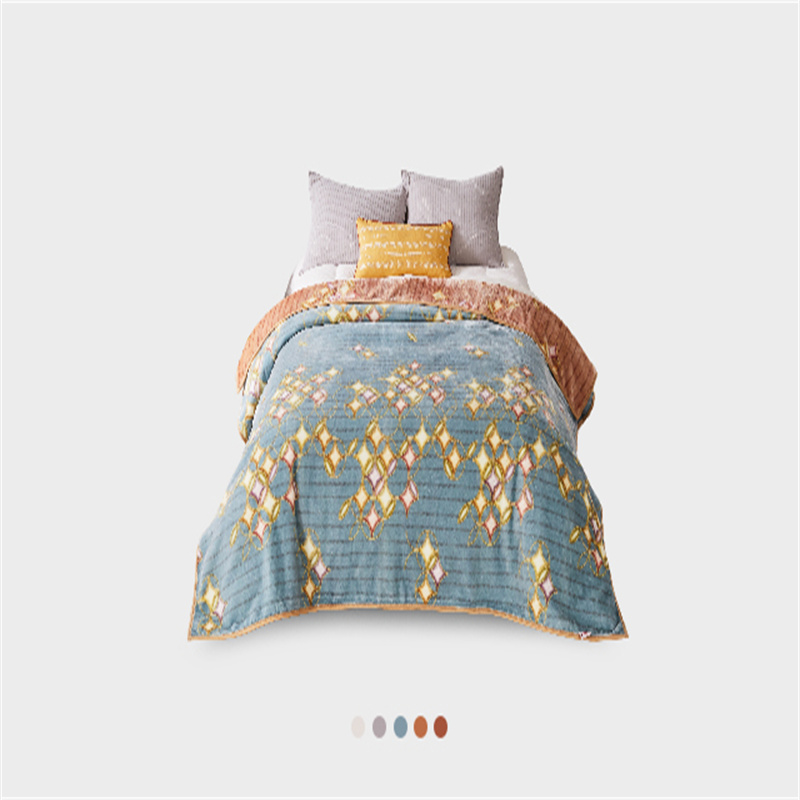 真爱毛毯 复合云毯  拉舍尔毛毯内销外贸专供毛毯加厚冬季毯子 午睡毛毯 沙发休闲毯 库存毛毯 