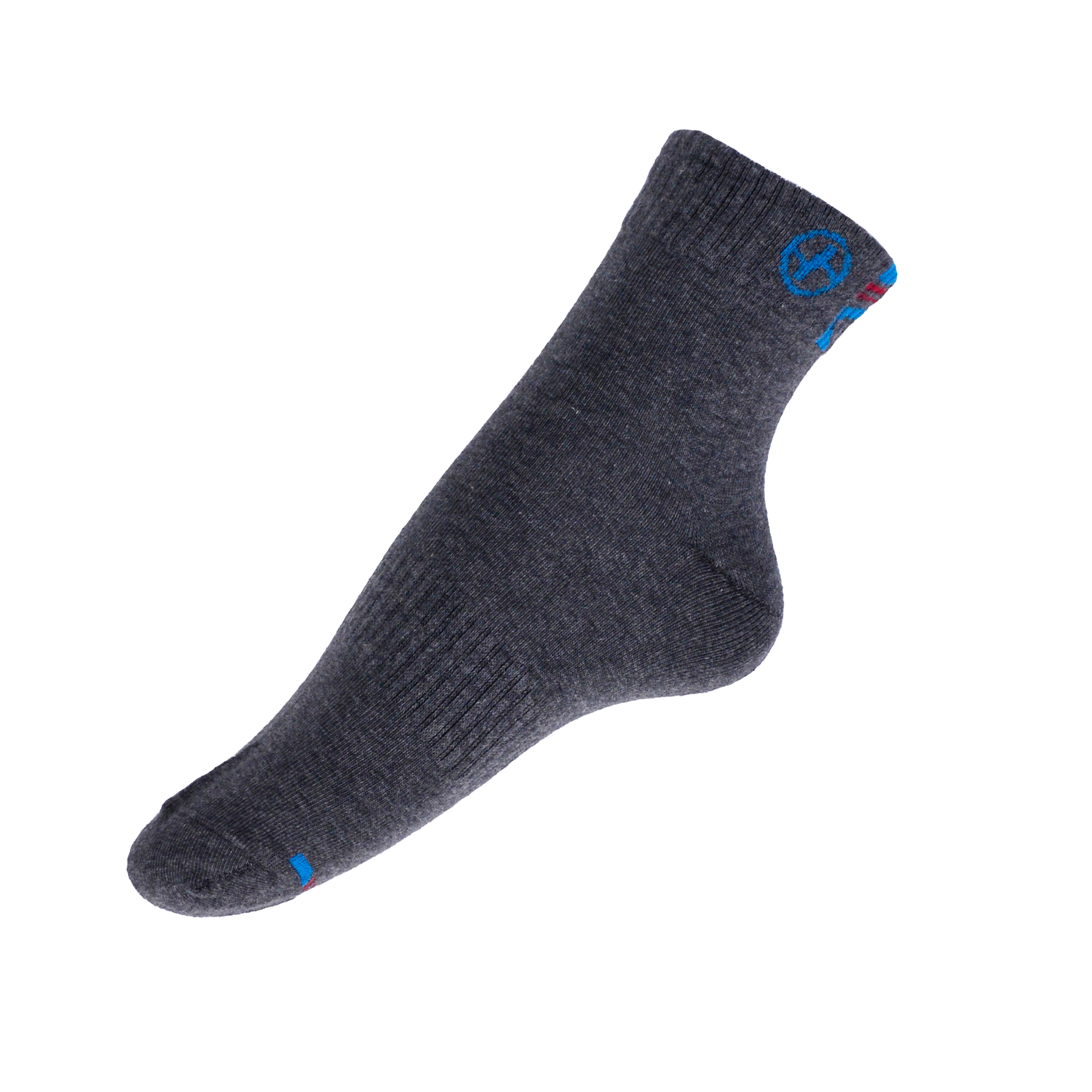 运动、休闲棉袜实物图