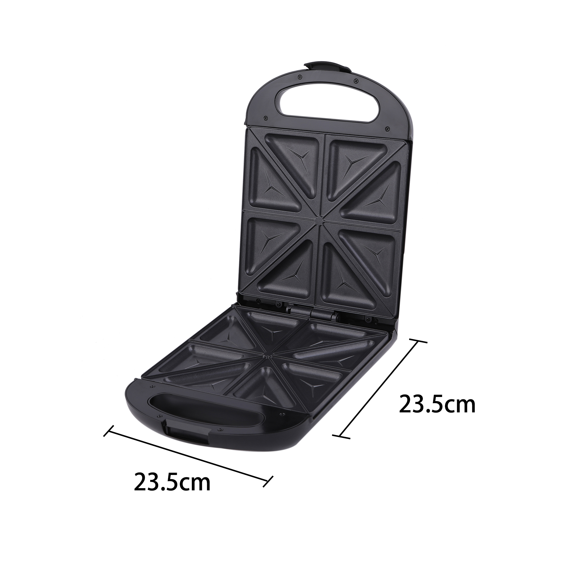 MNS-257S sandwich maker, breakfast maker, home waffle maker, multi-functional pressure toaster for toasting toast Item Picture