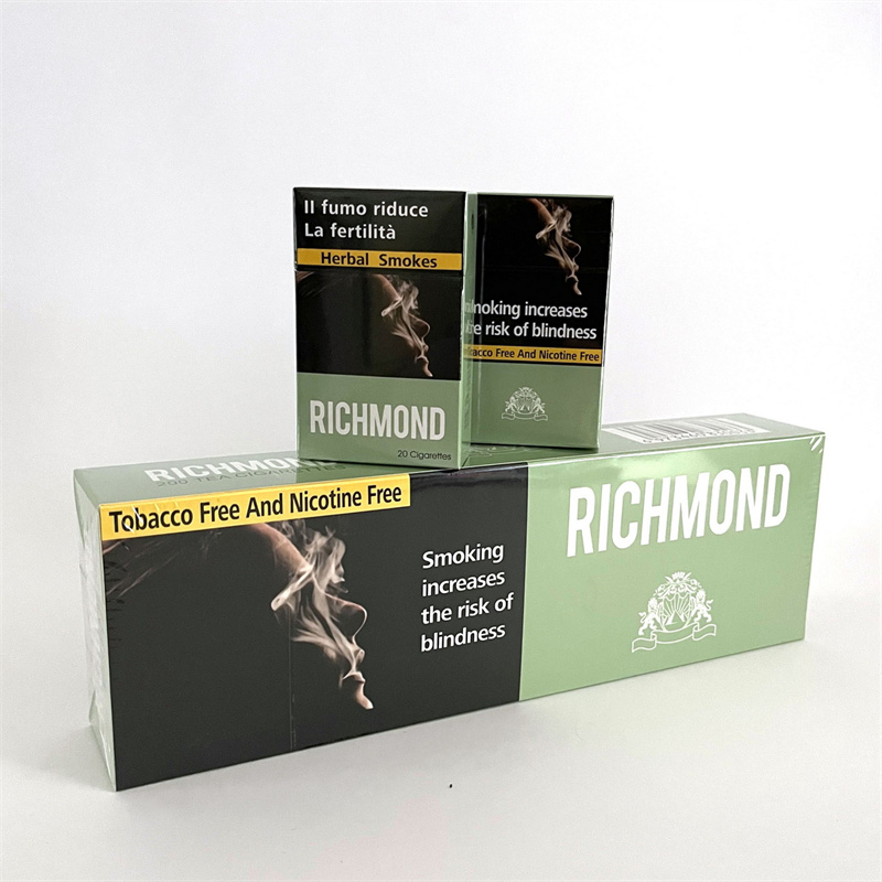 RICHMOND健康茶制替烟品不含尼古丁代烟品 通用茶烟包邮薄荷口味详情图5