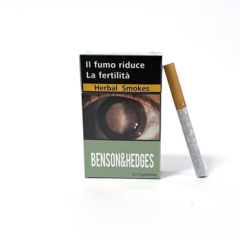 BENSON&HEDGES 茶烟男女礼品不含尼古丁粗支茶制替烟品茶叶代烟品椰子口味详情图3
