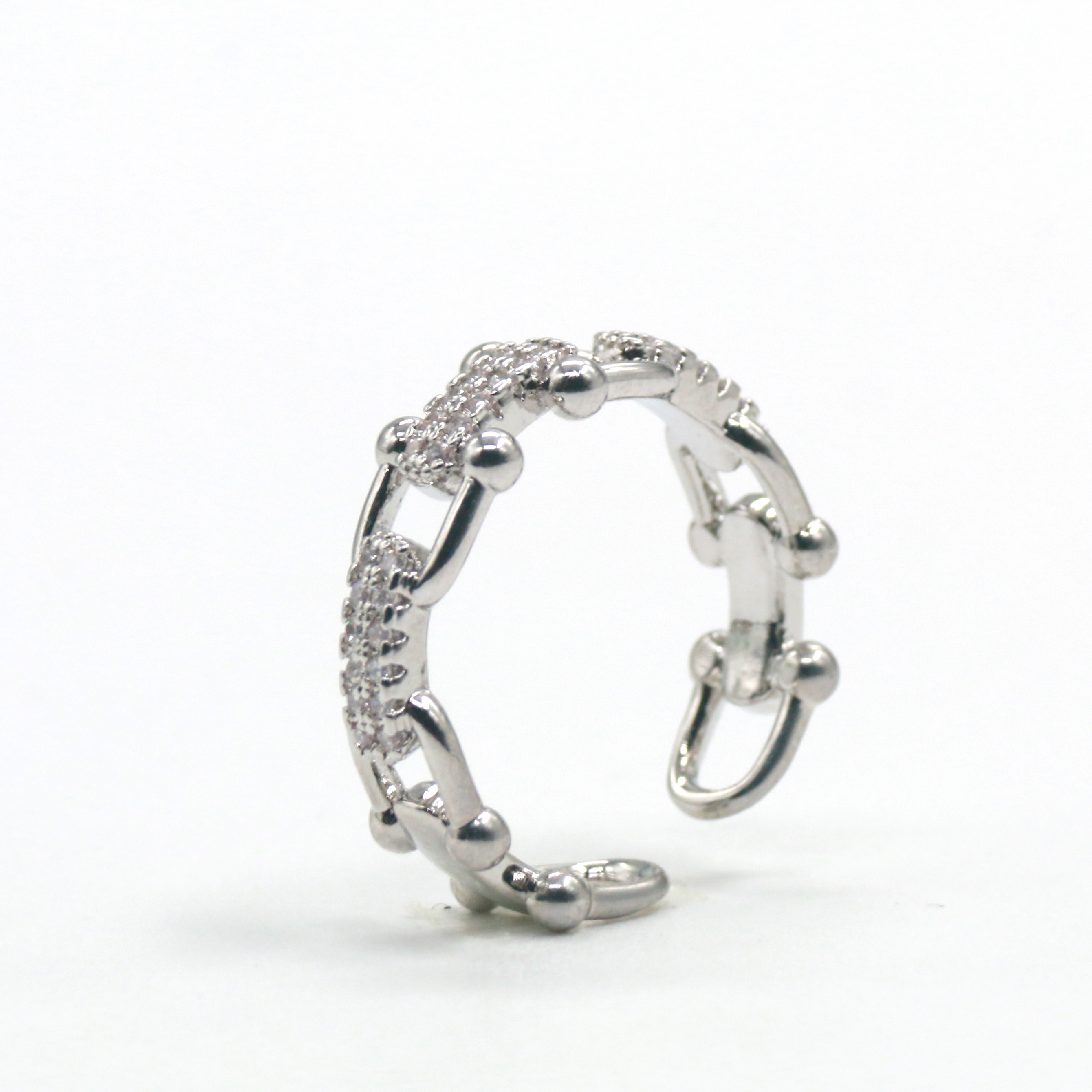 Anillo de circonitas de cobre 6 Specification image