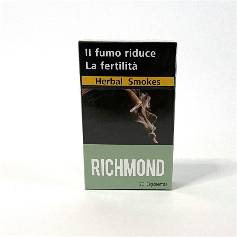RICHMOND健康茶制替烟品不含尼古丁代烟品 通用茶烟包邮薄荷口味详情图1