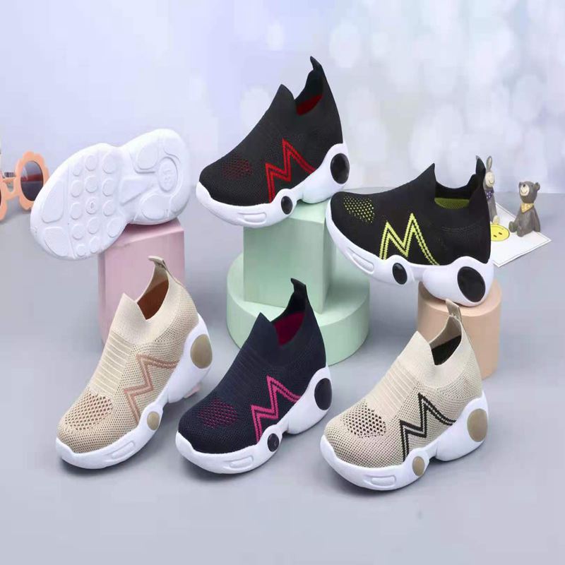 外贸款式新颖百搭飞织休闲鞋男鞋尺码全运动鞋3238