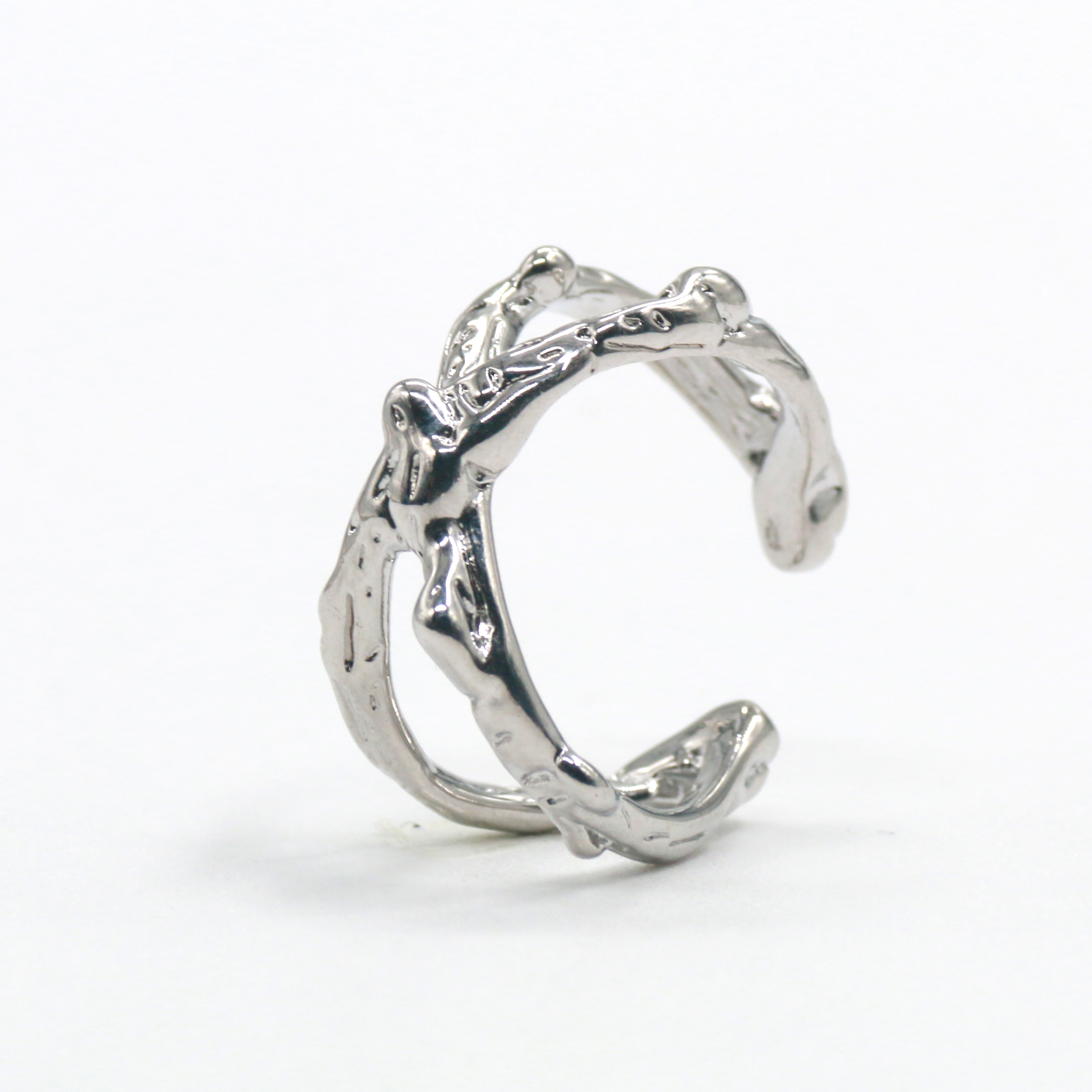 Anillo de circonitas de cobre 6 Item Picture
