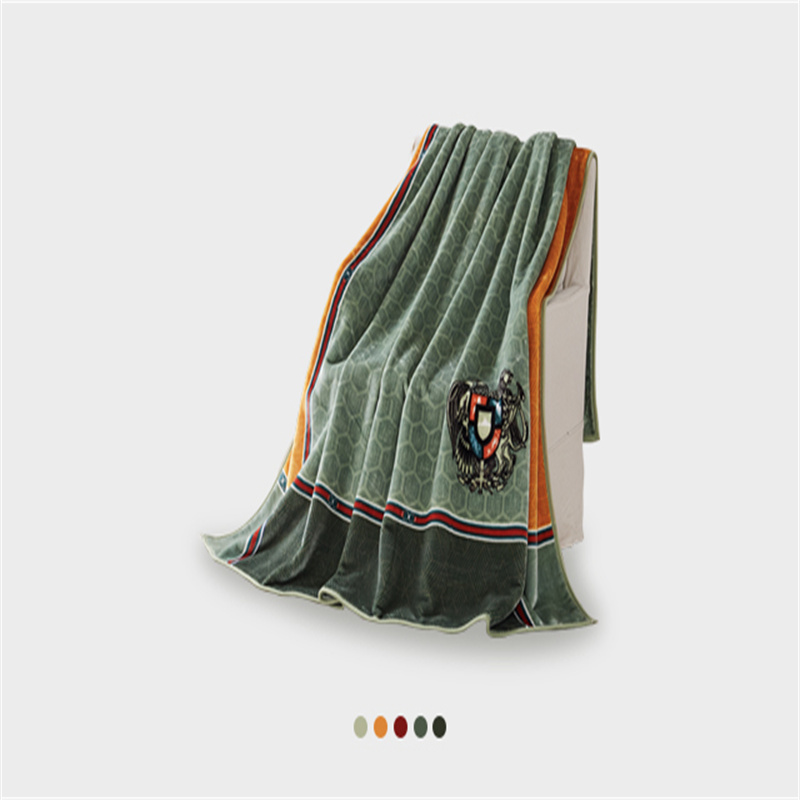 真爱美家 毛毯 双层复合云毯 拉舍尔毛毯超柔毛毯内销外贸专供毛毯加厚冬季毯子 午睡毛毯 沙发休闲毯 库存毛毯