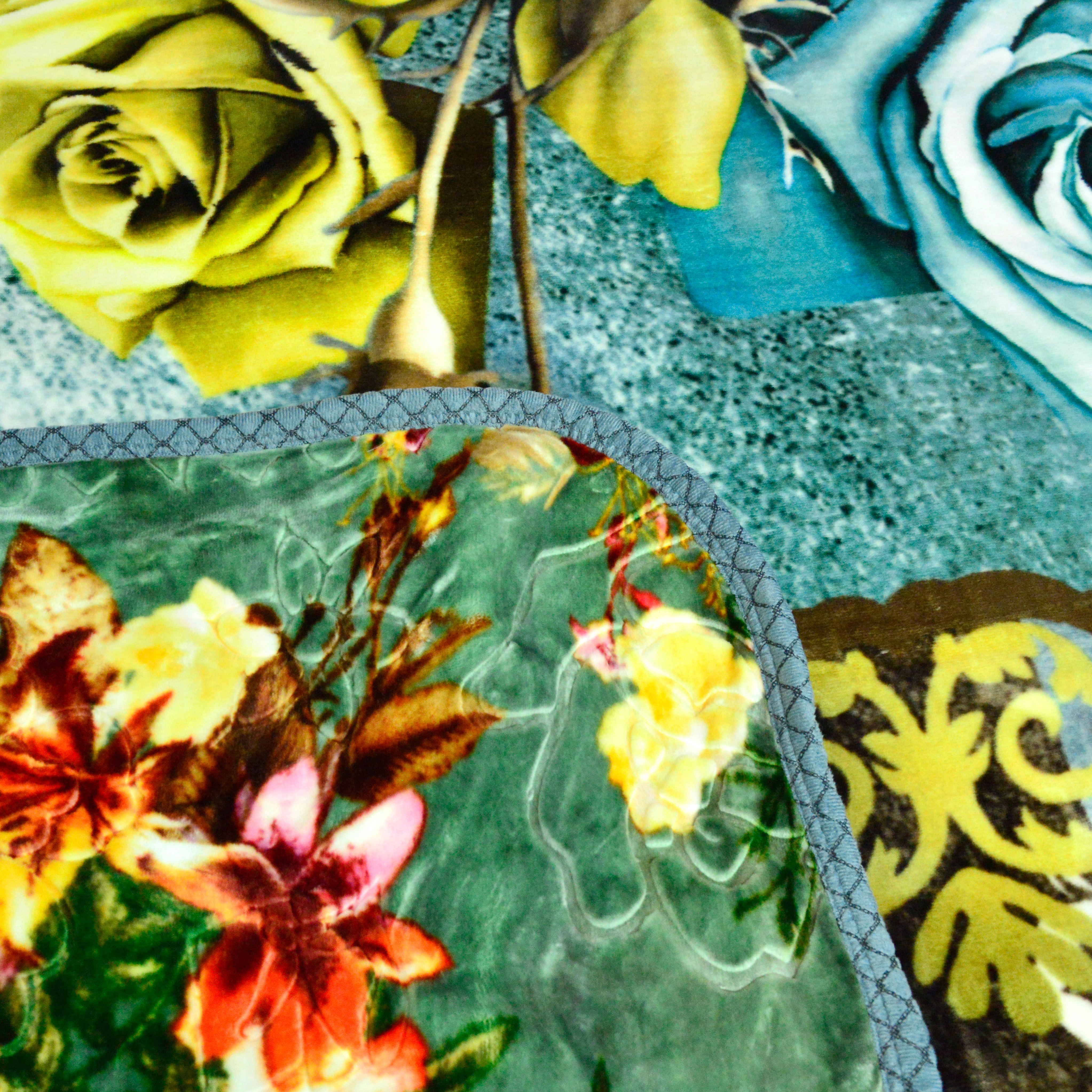 拉舍尔毯实物图