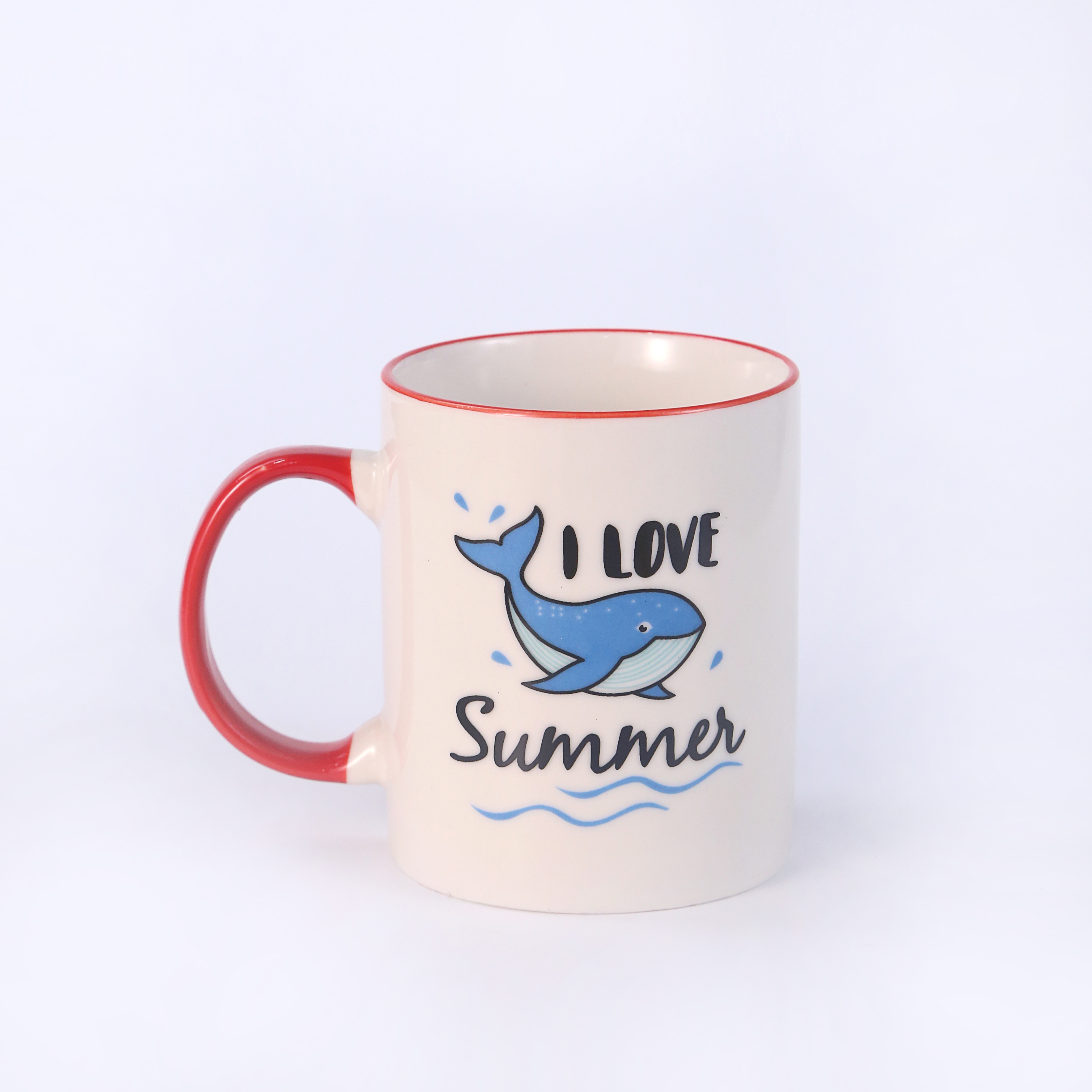 New ceramic cups, mugs, direct sales from foreign trade manufacturers, ins creative ceramic cups, trendy and cute water cups, covered spoons, pink mugs, student tea cups, coffee cups
