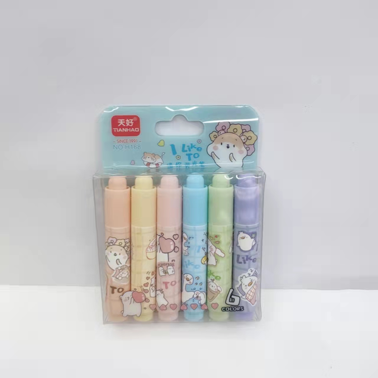 Mini highlighters can be spliced into color highlighters, student key marking pens, journal pens, and large-capacity drawing pens