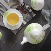 Huaguang National Porcelain Spring Full Garden Cup and Pot Set, Bone China Tea Set, Home Gift Box Item Picture