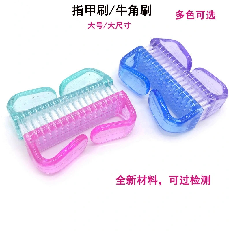 Nail brush, large nail art dust brush, transparent horn brush, cleaning brush, nail brush gift, large quantity, cost-effective shanilak