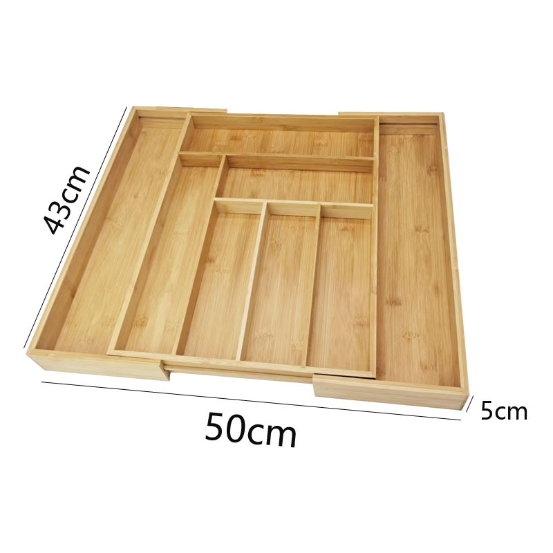 Kitchen drawer retractable knife and fork storage box for export Specification image