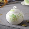 Huaguang National Porcelain Spring Full Garden Cup and Pot Set, Bone China Tea Set, Home Gift Box Application Scenario