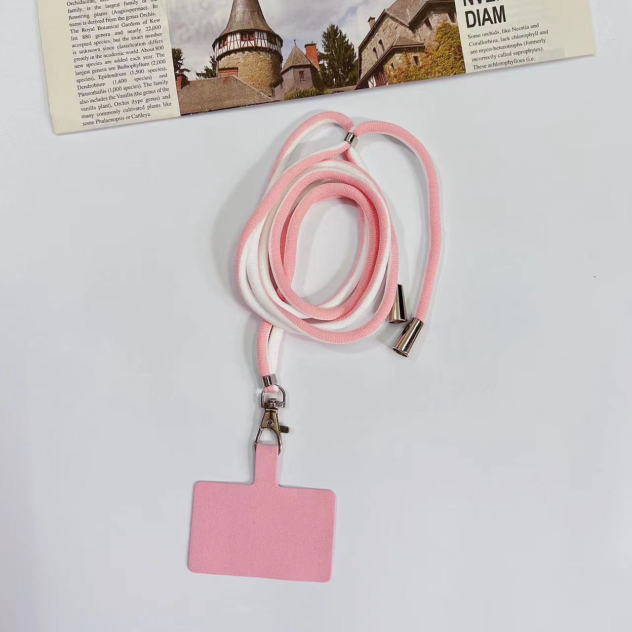 手机挂绳/双色手机挂绳/渐变双色挂绳产品图