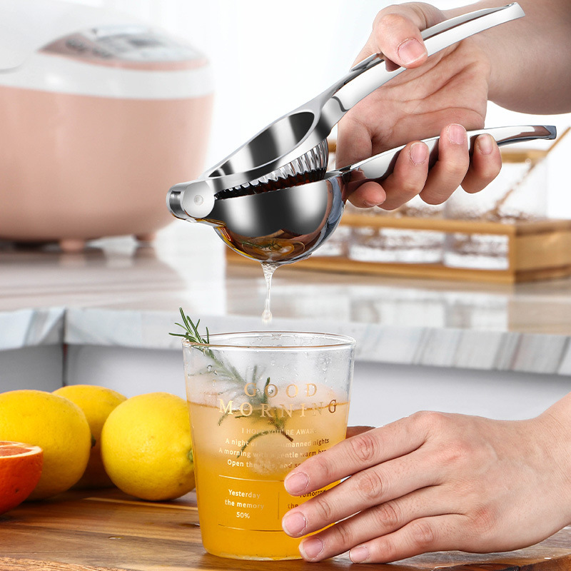 Stainless steel lemon and orange juice press for export