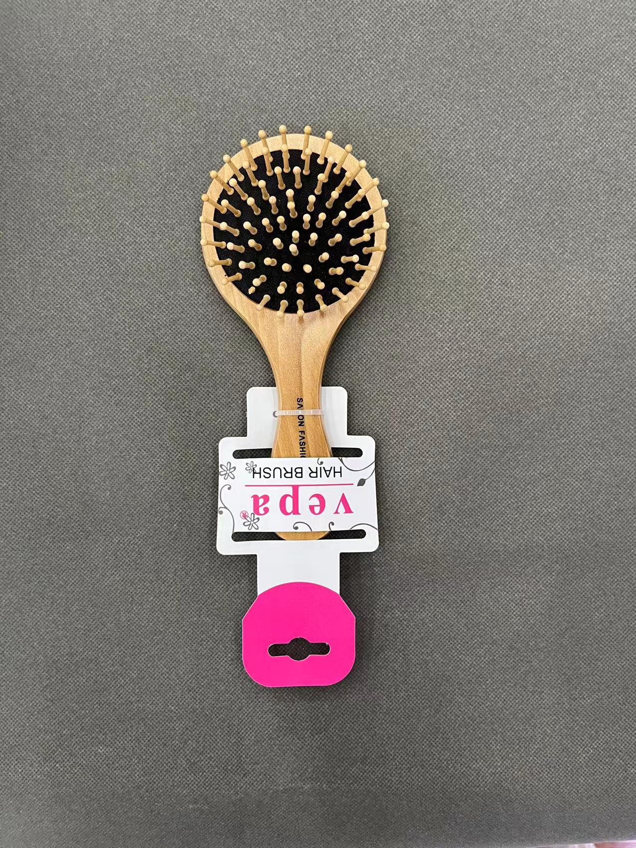 气囊按摩女士美发防静电随身携带小圆梳按摩头皮 回弹力佳