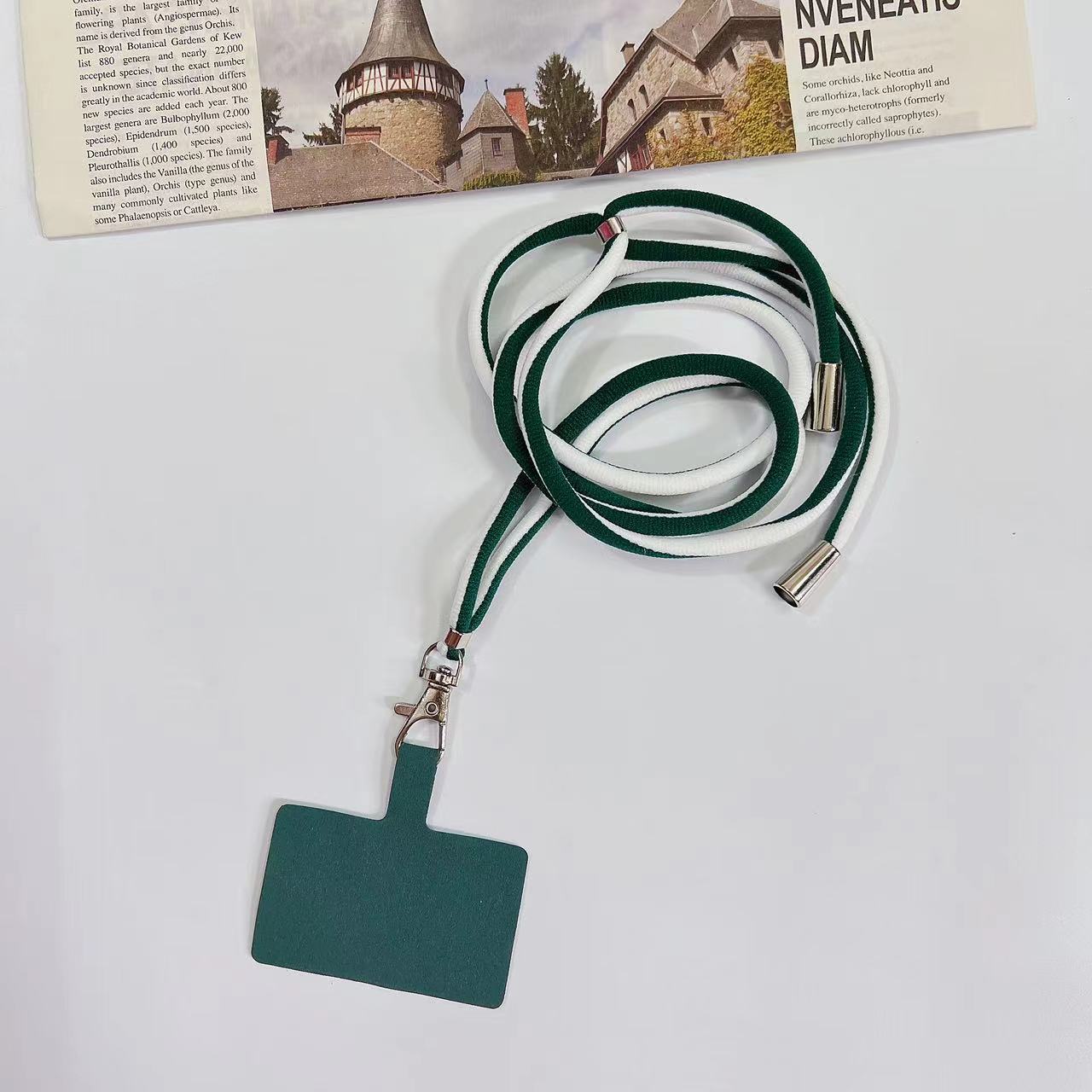 手机挂绳/双色手机挂绳/渐变双色挂绳细节图