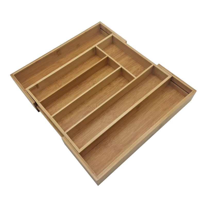 Kitchen drawer retractable knife and fork storage box for export details Picture