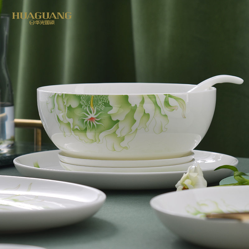 碗碟/碗套装/碗盘套装/调料罐/陶瓷礼盒套装白底实物图