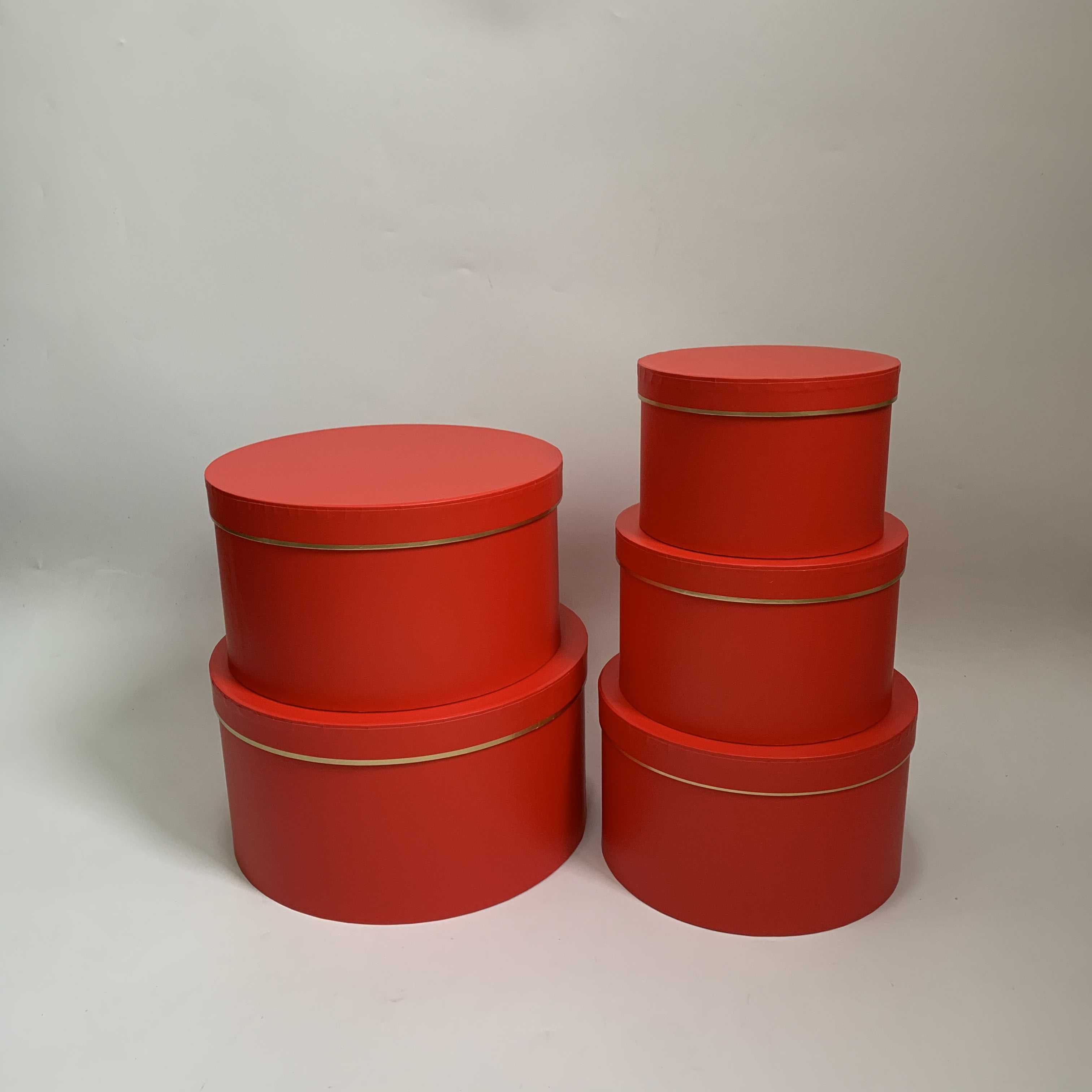 Vina classic round set of five flower gift box, flower box, hug bucket gift box Application Scenario