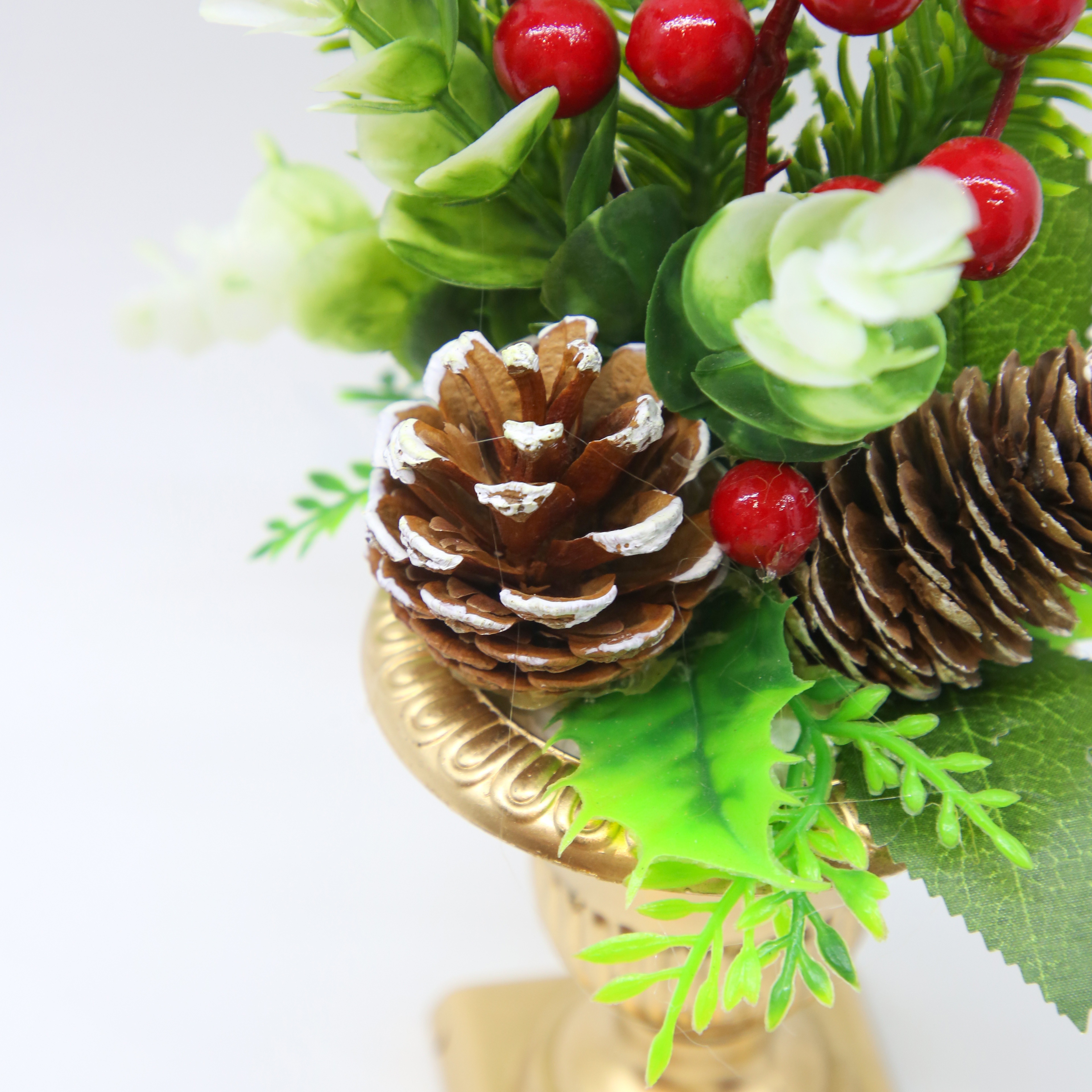 Christmas encryption shopping mall window displays, hotel decorations, hanging ornaments, props, Christmas costumes, festival decorations 6 details Picture