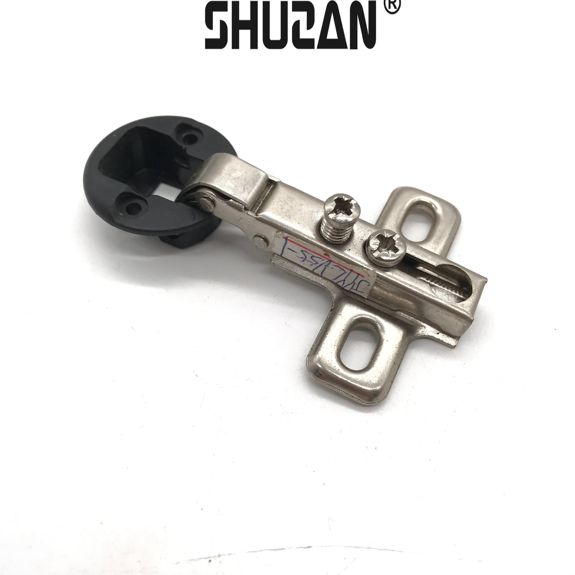 Shuzan high-quality cold-rolled steel hydraulic glass hinges, other hardware tools, cabinet doors, buffer and silent hinges Item Picture