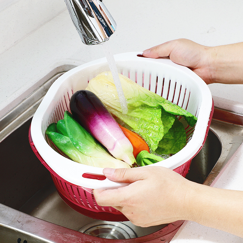 镂空洗菜篮子外贸